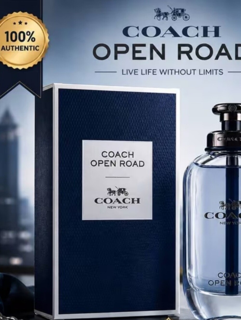 Coach Open Road Fragrance Spray, Men's,  New